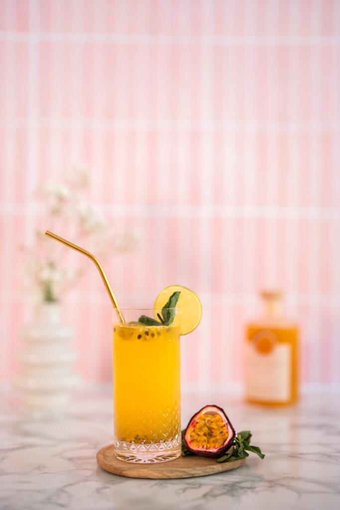 Passion fruit Swizzle